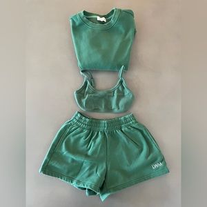 Women’s Green Lounge Set